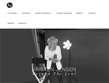 Tablet Screenshot of kristenjensen.com